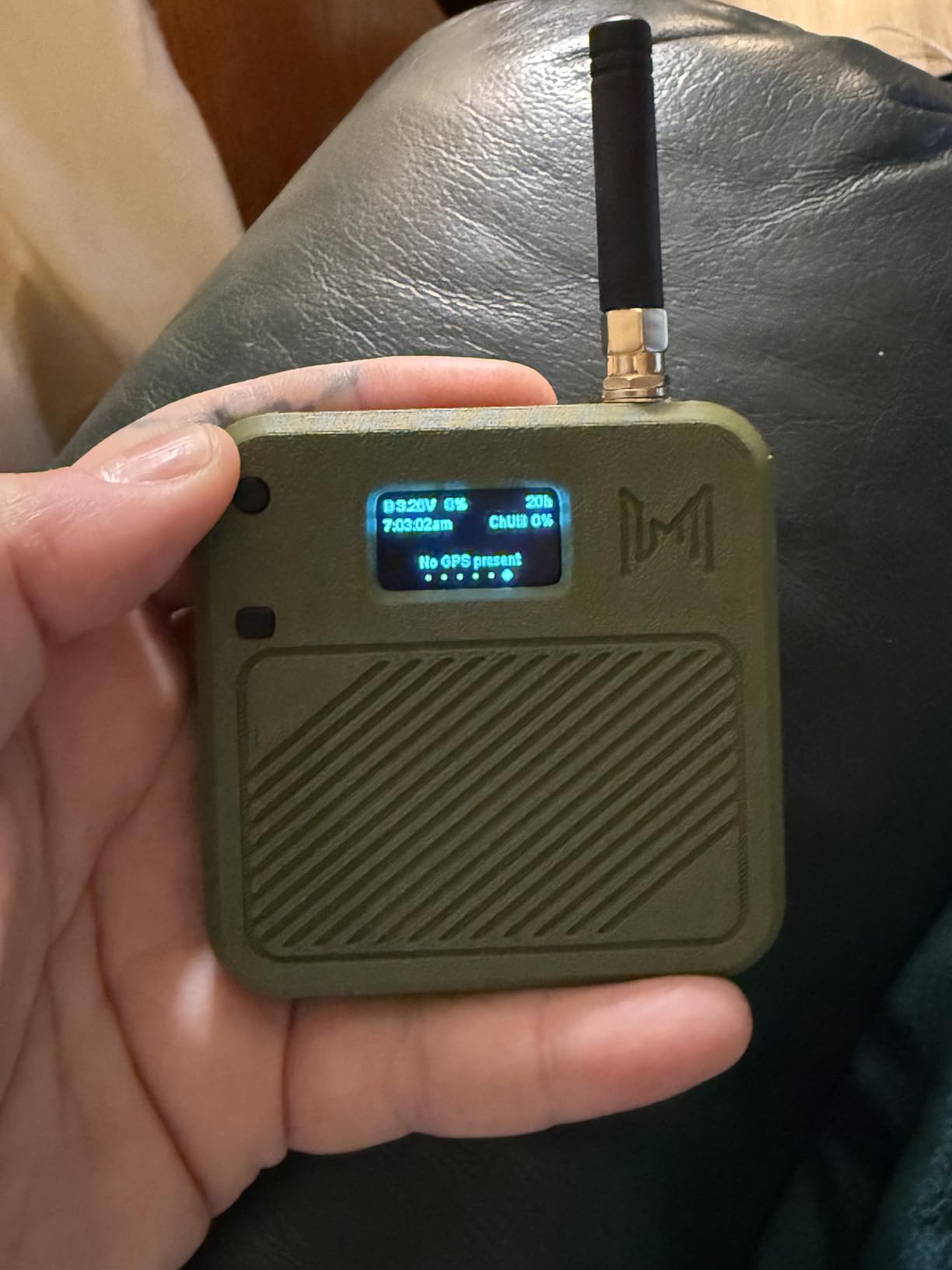 2 Set ESP32 LoRa V3 Development Board with 915MHz Antenna + 1100mAh Battery + Meshtastic Case, ESP32-S3 SX1262 Integrated WiFi Bluetooth OLED Display for Arduino LoRaWAN (N32 Plus, Black) customer photo 2