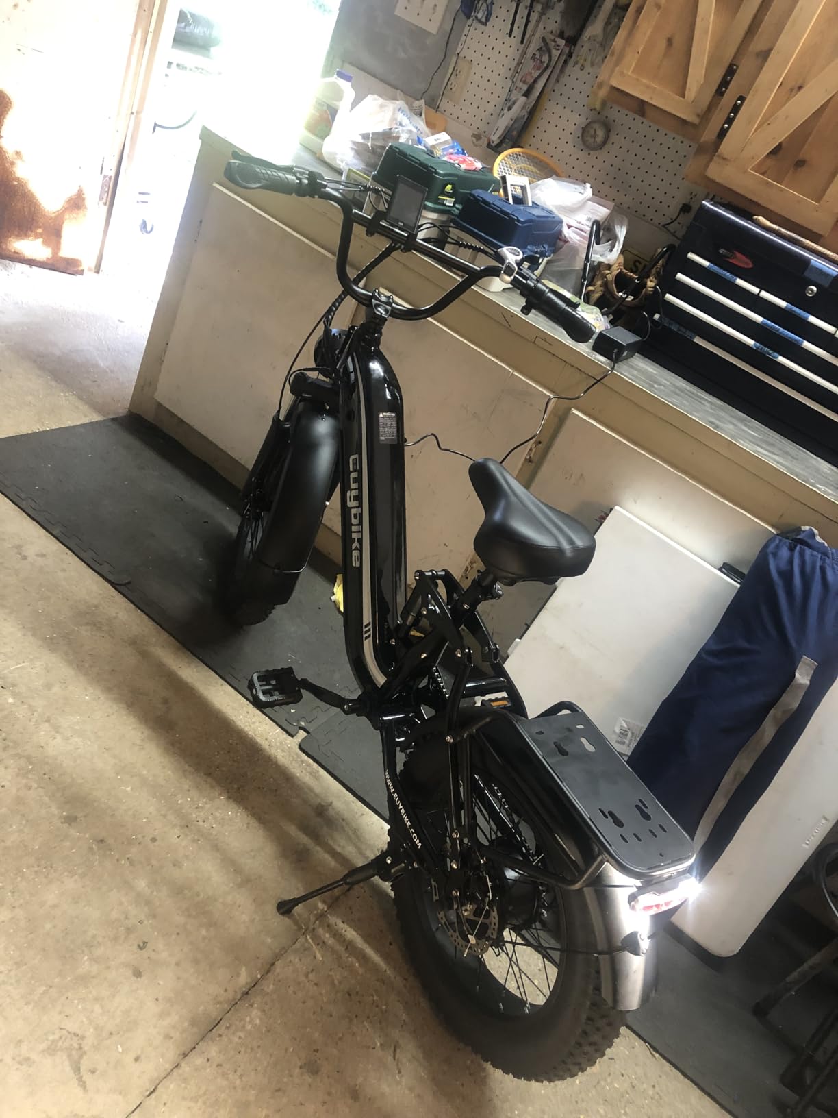 Electric Bike for Adults, 48V 20Ah Battery, 1500W Peak Motor Step Thru Ebike 80+ Miles Max Range, 20x4.0 Fat Tires, Max 30Mph Electric Mountain Bike for All Terrain, Ideal for Commute, Off-Road customer photo 2