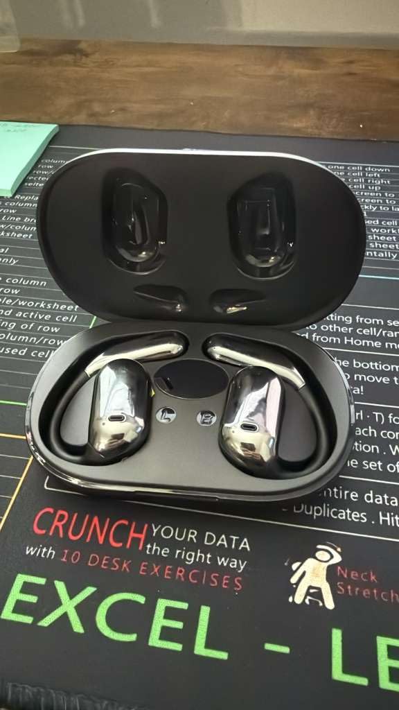 AI Translation Earbuds Real Time, 3-in-1 Translator Earbuds, 80H Playtime Translating Device, 144 Language Translator Earbuds for iPhone and Android, for Travel/Business/Meeting/Learning customer photo 1