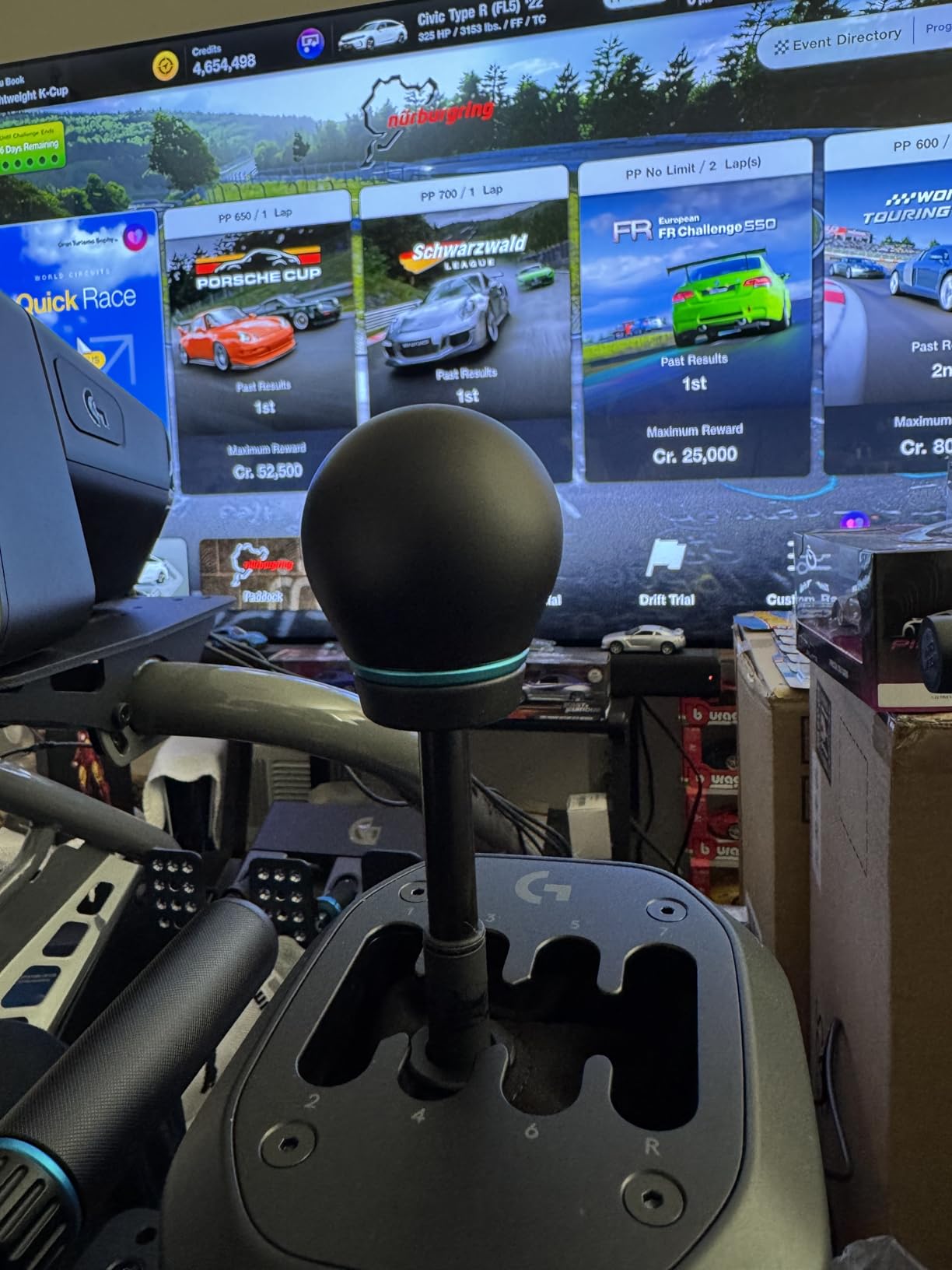Logitech G RS H-SHIFTER - Sim Racing Gear Shifter compatible with PRO, RS50 Racing Wheel Base for consoles PlayStation 5, PlayStation 4, Xbox Series X|S, Xbox One, and PC customer photo 1