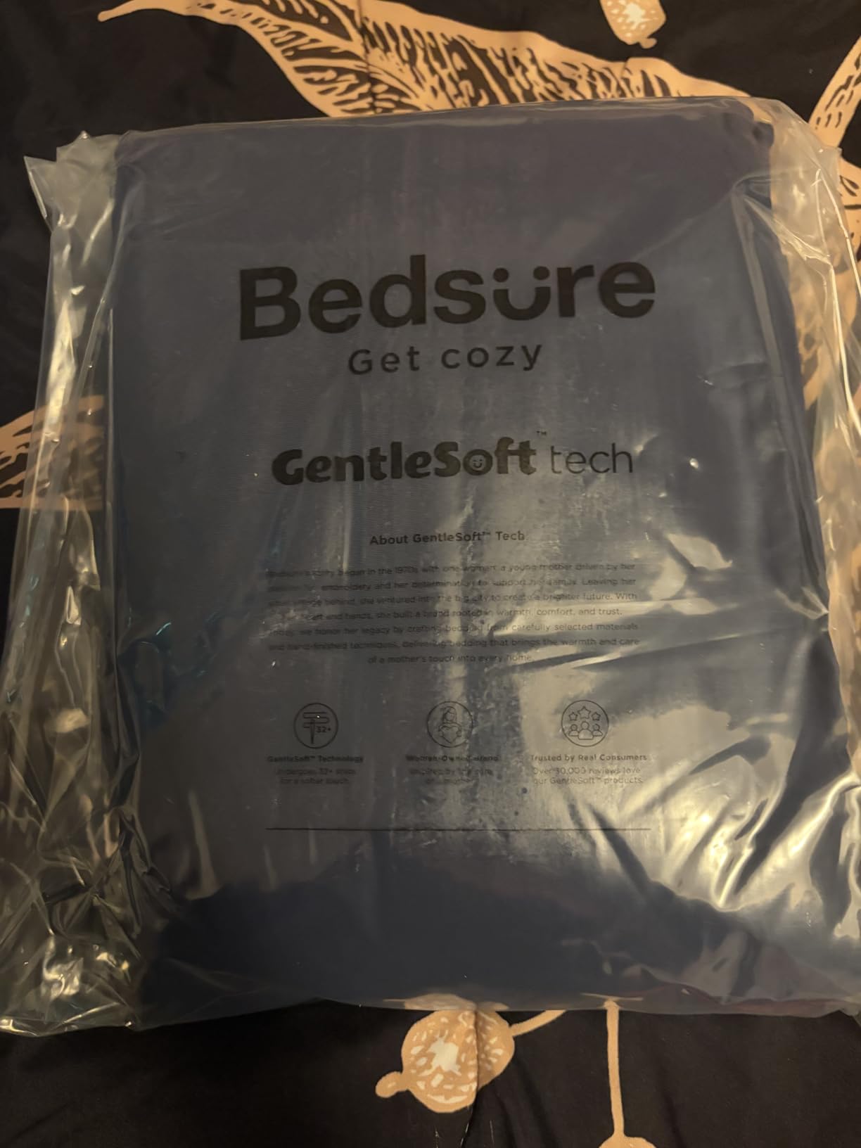 Bedsure Silver Infused Bed Sheets, Cooling Sheets for Hot Sleepers and Night Sweats, Deep Pocket Up to 16 Inches, Ultra Soft & Silky Smooth Queen Sheet Set, 4 Pieces, Light Grey customer photo 1