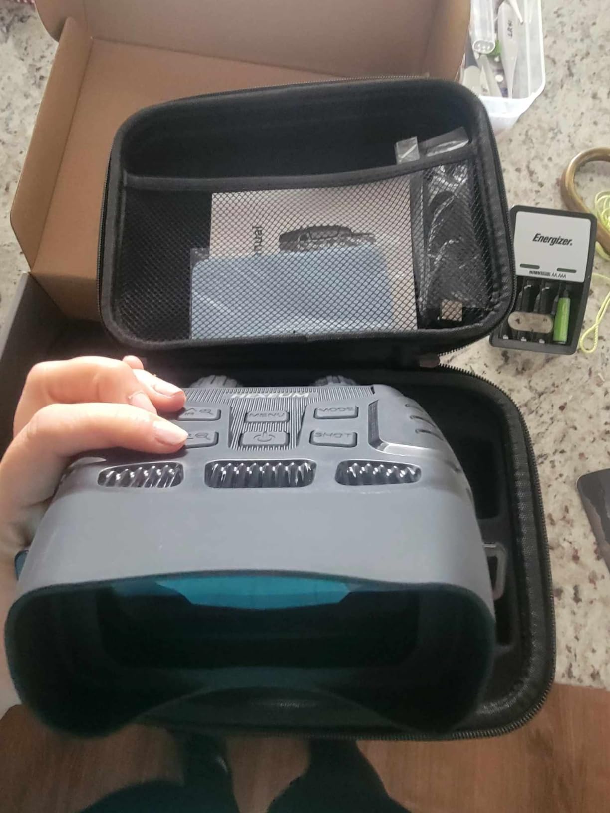 Night Vision Goggles, 4K Night Vision Binoculars with 3.99