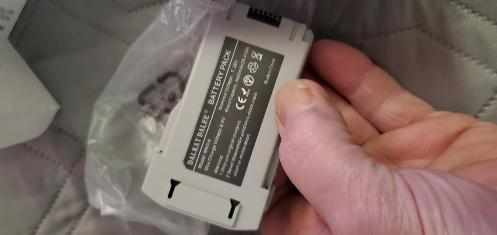 Intelligent Flight Battery Plus Compatible with DJI Mini 4 Pro, Mini 3 Pro, Mini 3 Drone, 3850mAh 7.38V customer photo 2