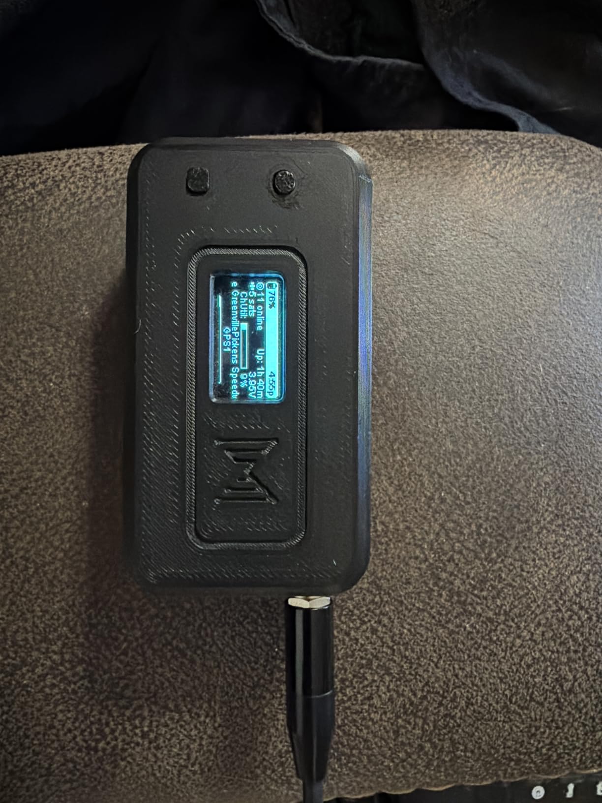 2 Set ESP32 LoRa V4 Development Board +L76 GNSS Module +3000mAh Battery +Green Case, ESP32-S3 SX1262 LoRa WiFi Bluetooth 2MB PSRAM 16MB Flash 915MHz Antenna Support GPS Solar Meshtastic customer photo 1