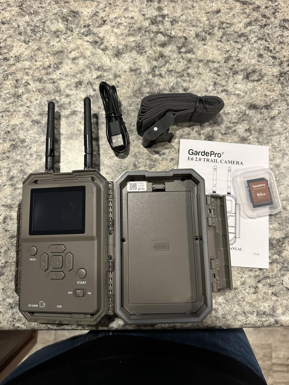 Meidase P300 Pro (Non-Cellular) WiFi Trail Camera, Dual-Antenna 165ft Range, 7800mAh Battery, Fast 0.1s Trigger Speed Motion Activated 64MP Photos, 1296p HD Video, 64GB Industrial SD Card Included customer photo 2