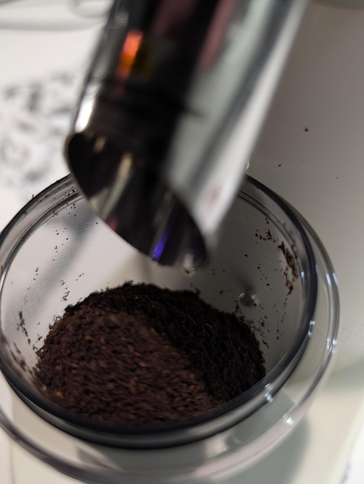 Tuni G2 Conical Burr Coffee Grinder, 70 Grind Settings Anti-static Burr Mill, Precision Electronic Timer and LED Touchscreen customer photo 2