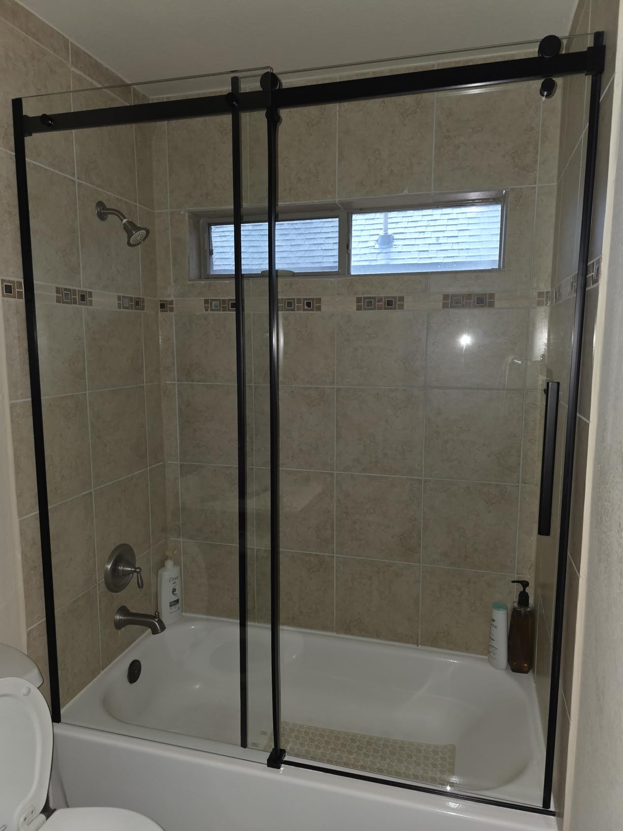 Frameless Shower Door, 56-60