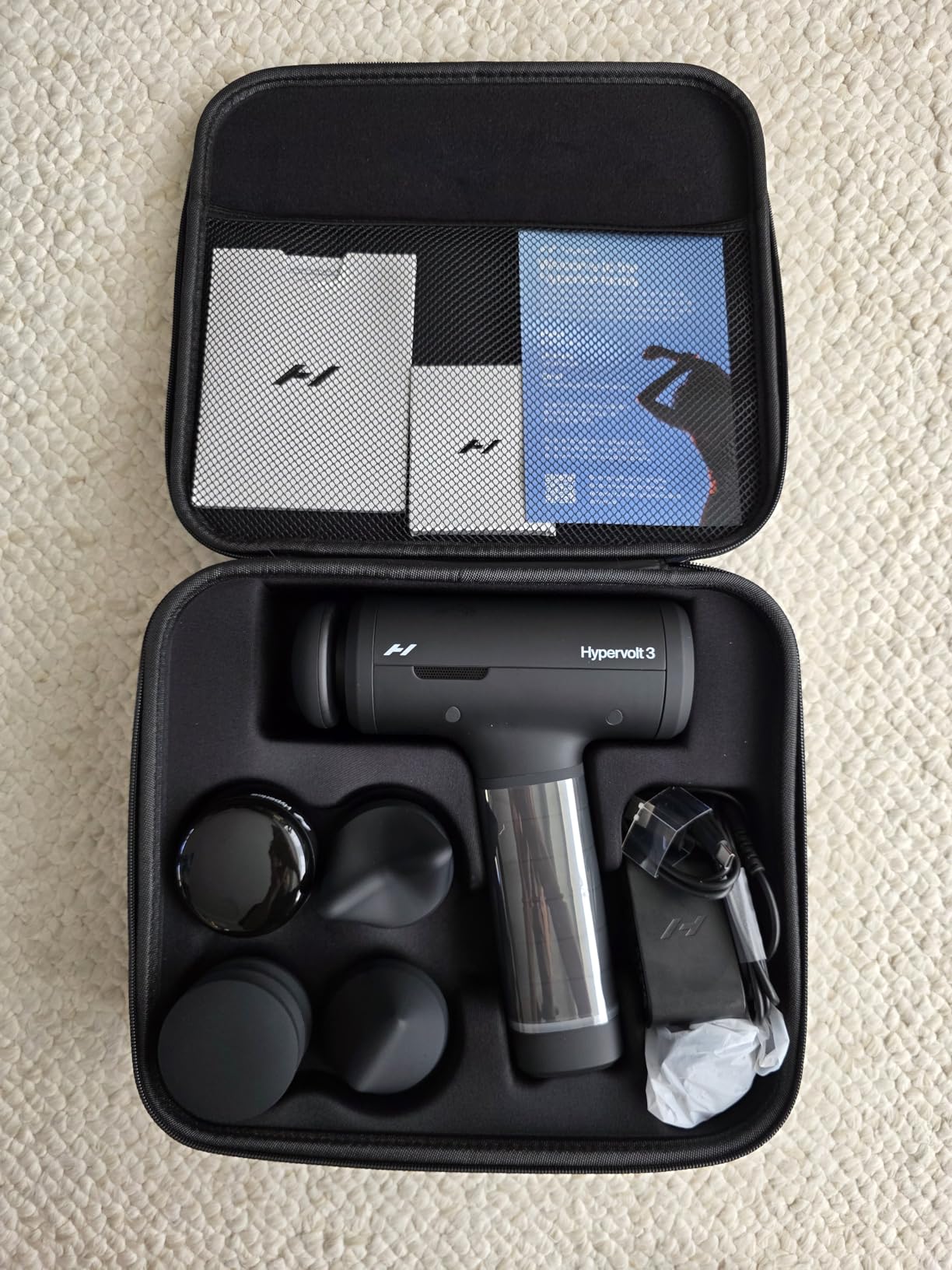Hyperice Hypervolt 3 - QuietGlide Technology Handheld Percussion Massage Gun customer photo 1