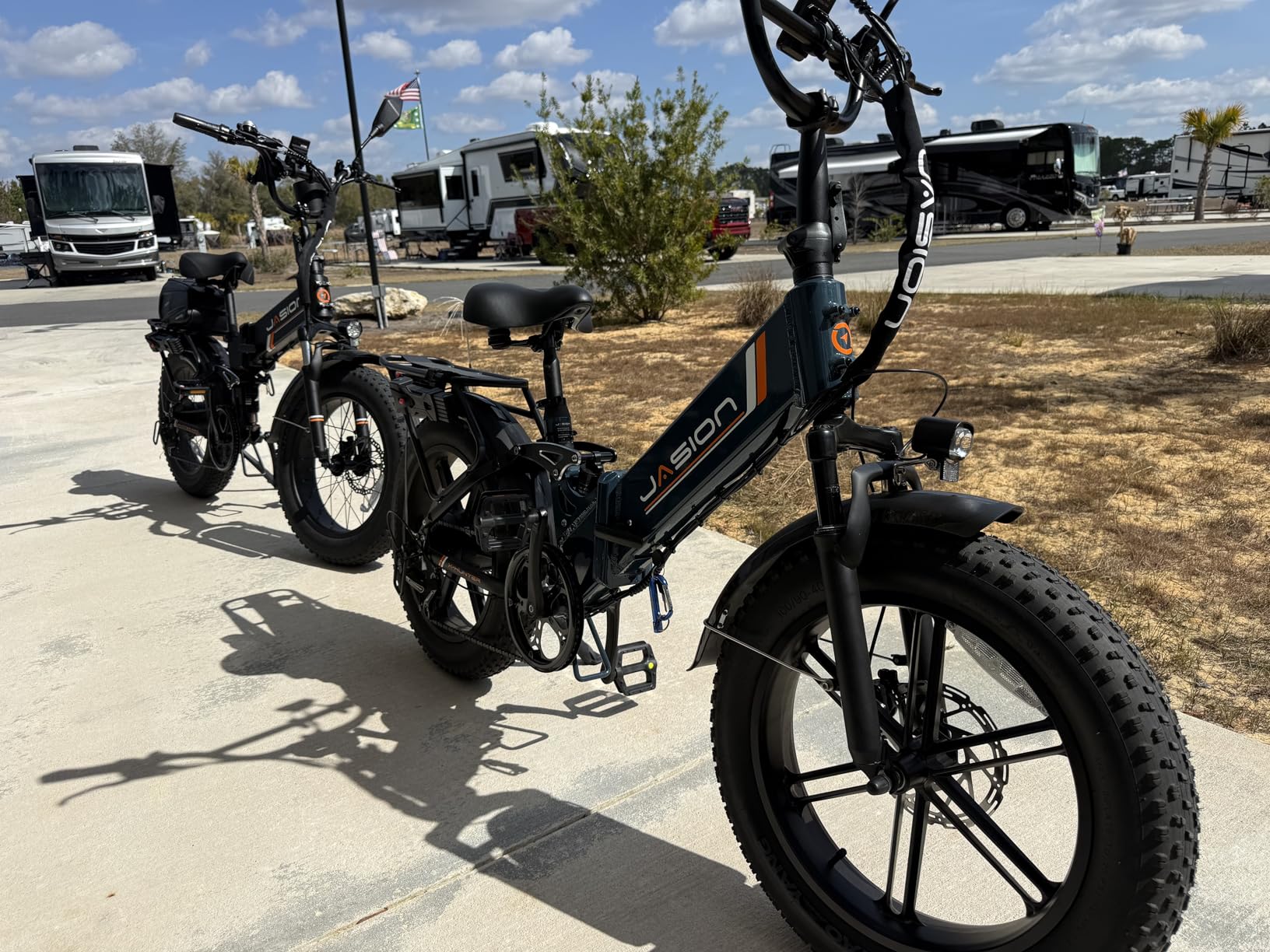 Jasion X Hunter PRO Electric Bike for Adults, 1800W Peak 20'' Fat Tire Foldable E Bikes, Folding Ebike Up to 80 Miles Range 30 MPH, 720 WH Removable Battery, Certified by UL2849, X Hunter Upgrade customer photo 1