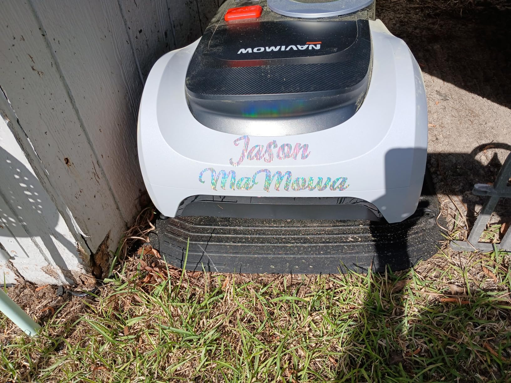 Segway Navimow i215 LiDAR Robot Lawn Mower, Wire Free Robotic Lawn Mower for 0.37 Acre, LiDAR & Vision Dual Fusion, Auto Mapping, Off-Road Wheels for 45% Slopes, Quiet 59 dB(A) Mowing customer photo 2