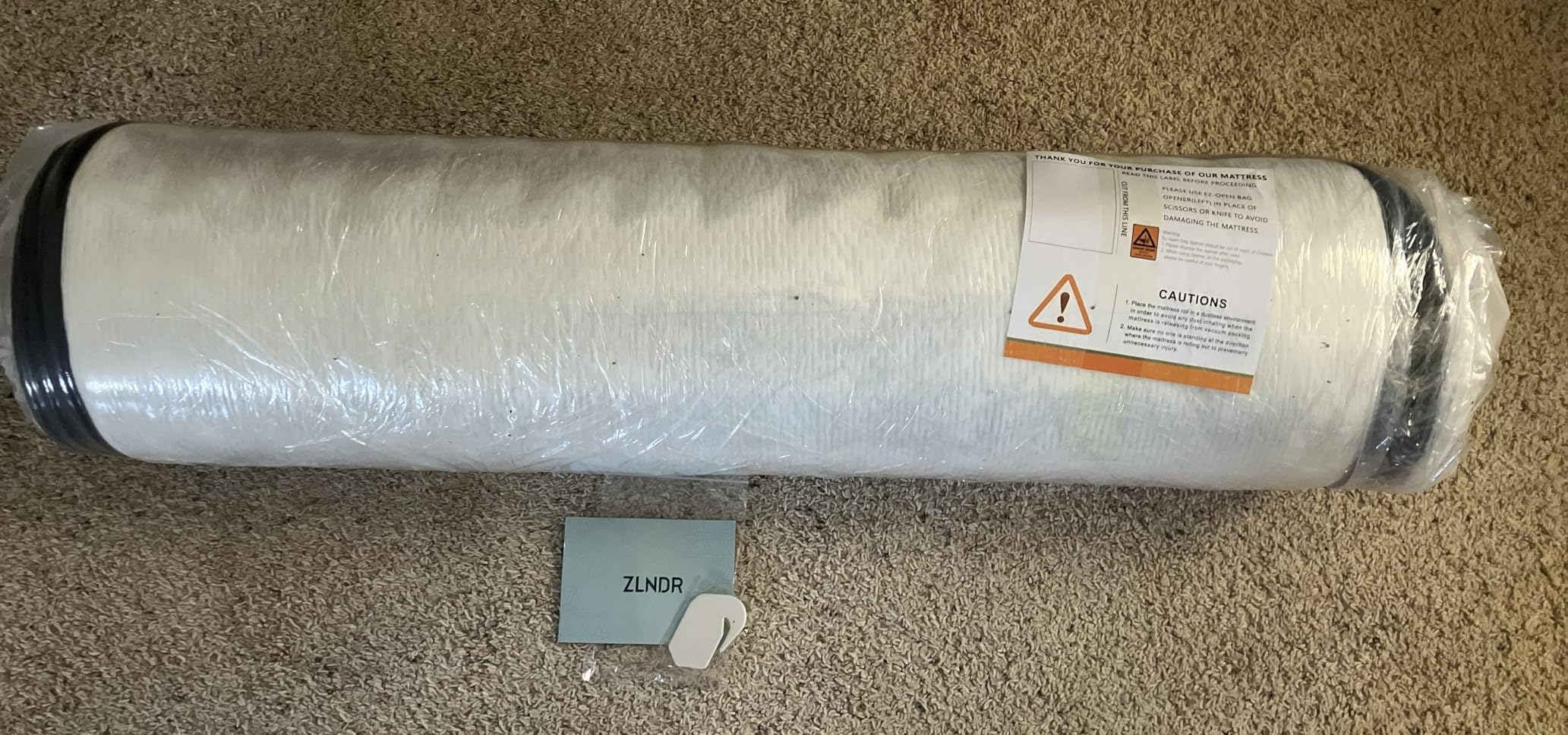 Aura-Pro Queen Size Cooling Gel Memory Foam Mattress with Pocket Coils, 12 Inch Medium Firm Hybrid Mattress in a Box for Back Neck Enhanced Pain Relief, 1001-Night Trial, Fiberglass-Free customer photo 1
