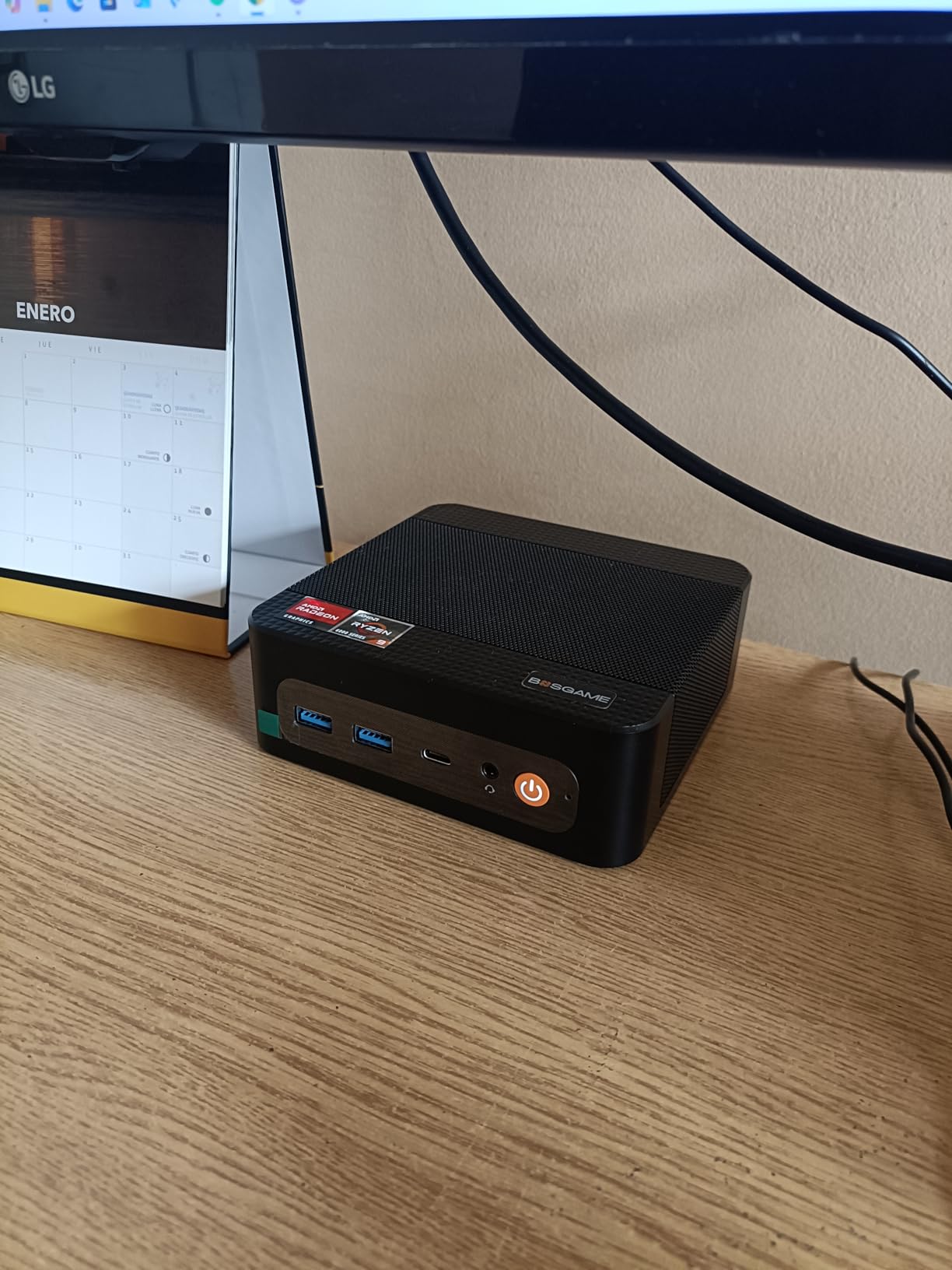 BOSGAME P4 Ultra Mini PC Ryzen 7 7730U, 16GB RAM 1TB NVMe SSD Mini Computers, Dual 2.5G LAN, Wi-Fi 6E, BT5.2, 4K Triple Display HDMI | DP | Type-C, Home Office Business customer photo 1