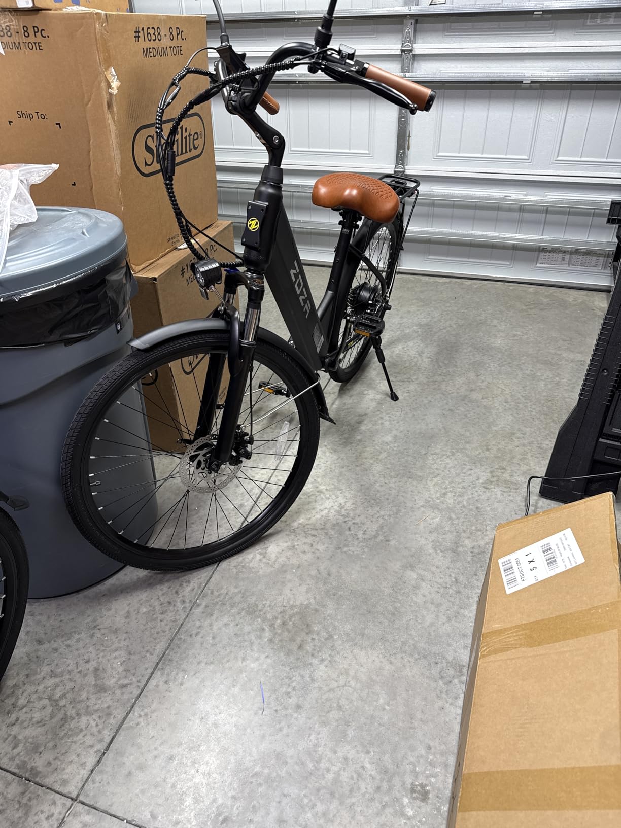 ZDZA Electric Bike for Adults, 1000W Peak Motor, 60 Miles 22Mph Electric Bike, 26