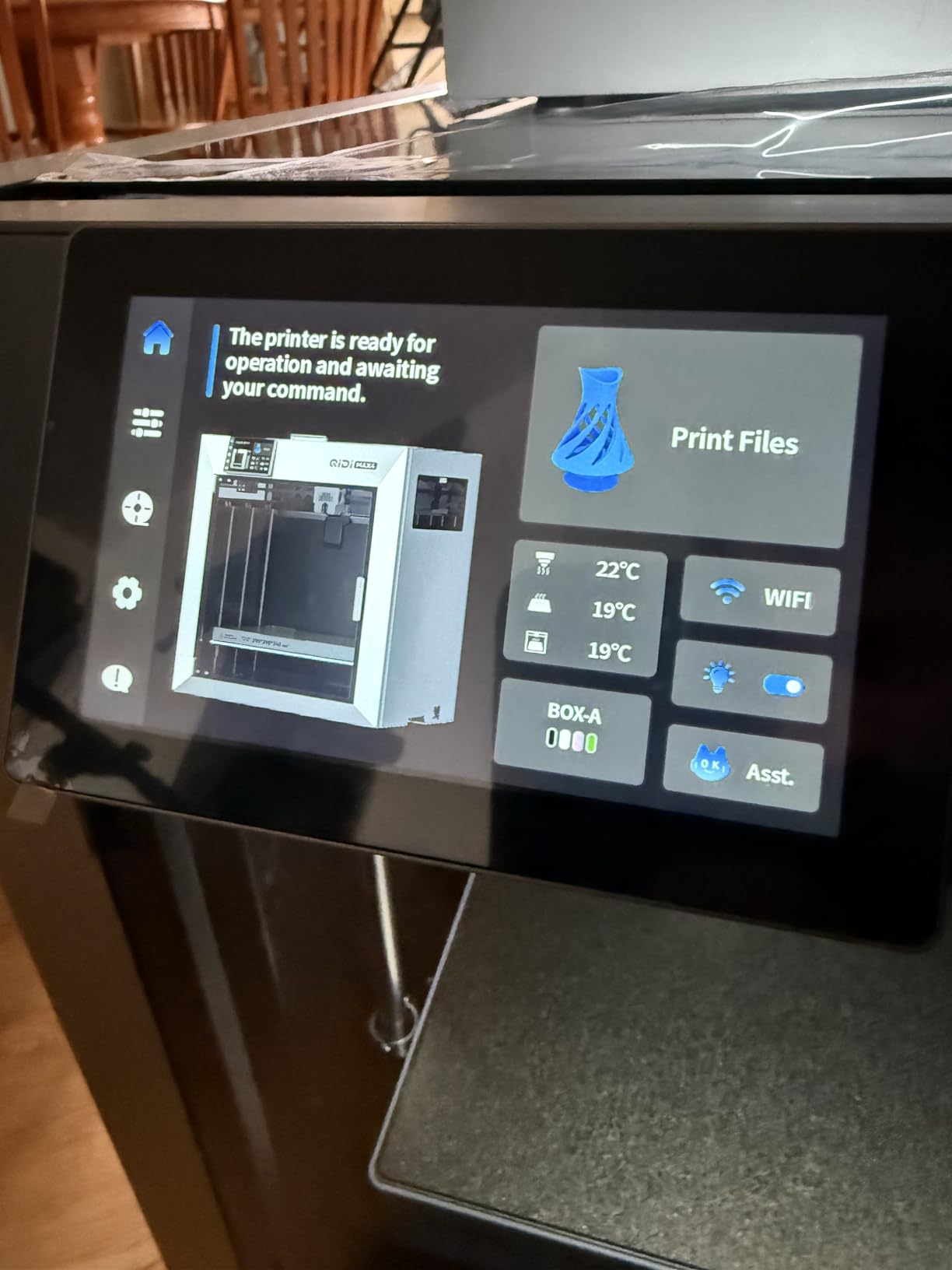 QIDI Max4 Combo 3D Printer, 390x390x340mm Large Build Volume, 65C Heated Chamber FDM 3D Printers, Max 800mm/s High Speed, Supports Up to 16-Colors/Multi Materials with QIDI BOX, Auto Bed Leveling customer photo 2