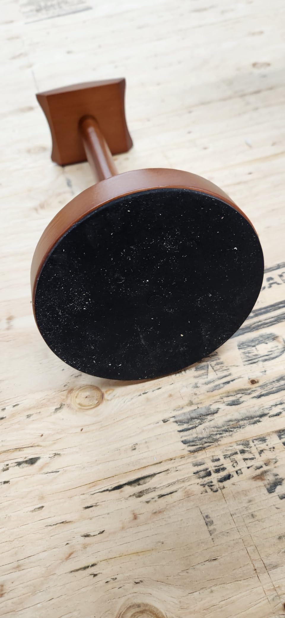 Solid Walnut Wood Headphone Stand with Storage Base - Universal Wooden Headset Holder for Gaming & Office - Compatible with Bose,Sony,Sennheiser,Razer,Beats,PS5 customer photo 2