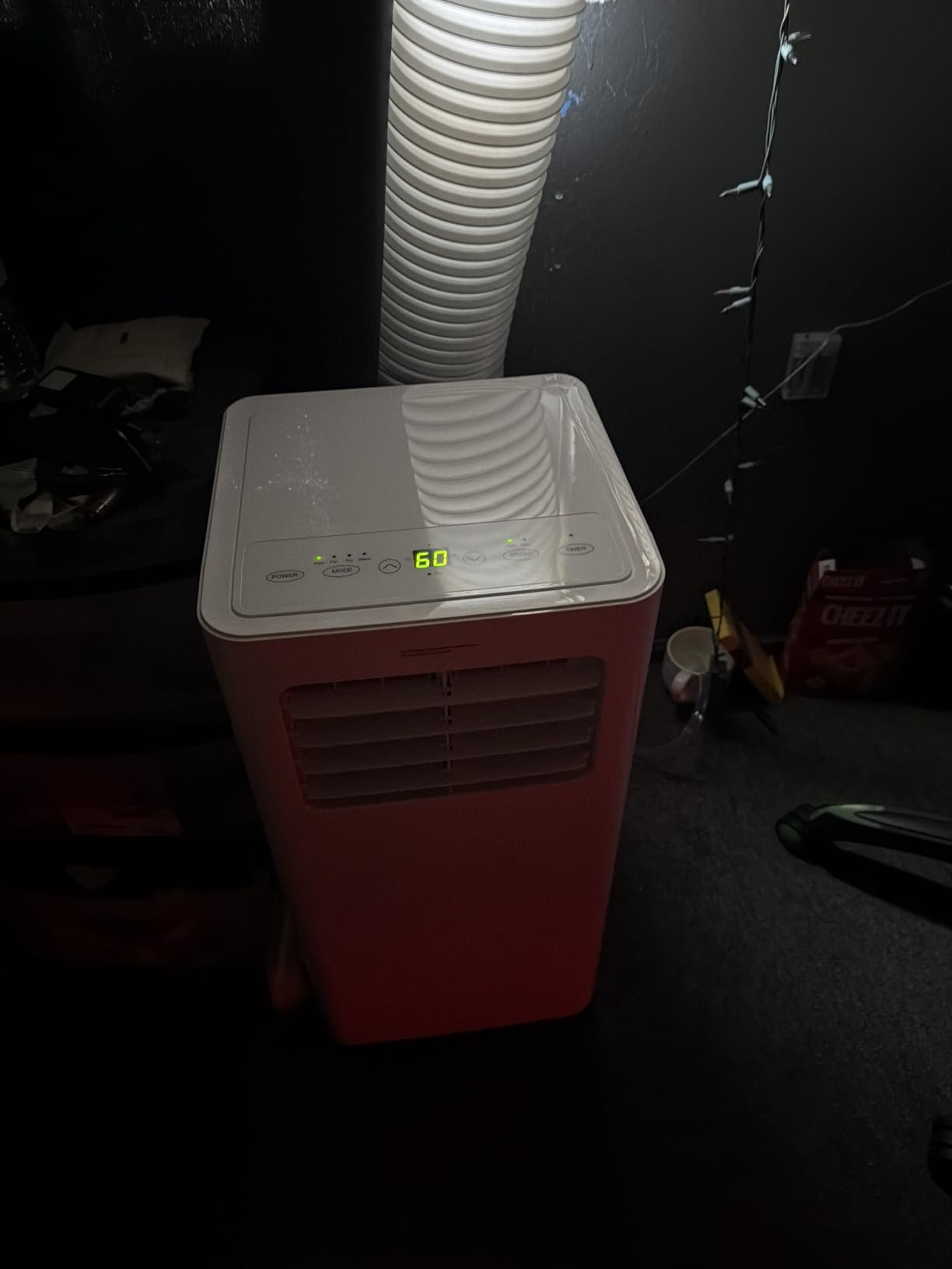 EUHOMY Portable Air Conditioners 12,000 BTU, 5-in-1 Portable AC Unit Up to 550 Sq.Ft. for Bedroom with Cool, Heat, Fan, Dehumidifier, Sleep, AC Units with LED Remote & 24H Timer, Installation Kits customer photo 2