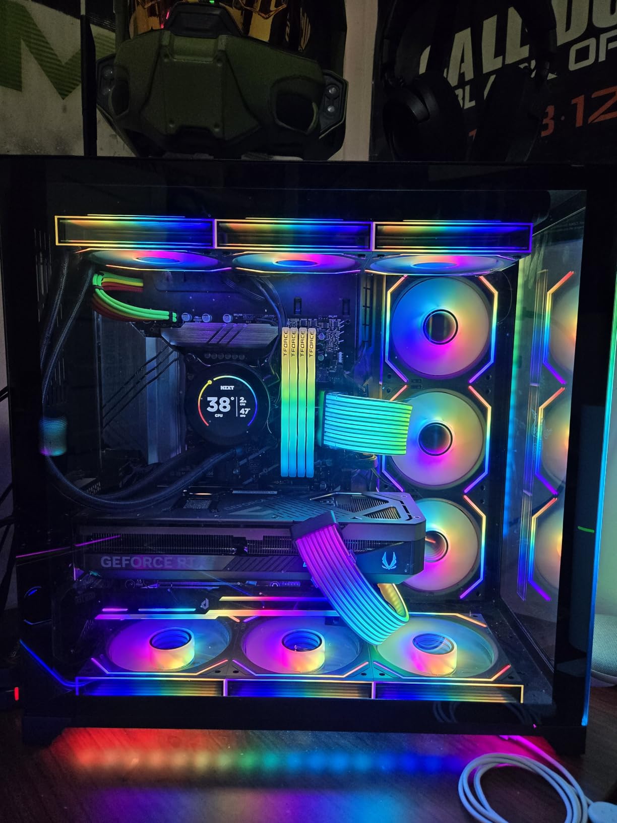 ASRock Steel Legend SL-1000P 1000W ATX Power Supply, 80 Plus Platinum, ATX3.1 & PCIe 5.1 Ready, Fully Modular, 135mm FDB Fan, 10-Year Warranty Lambda A+ customer photo 1