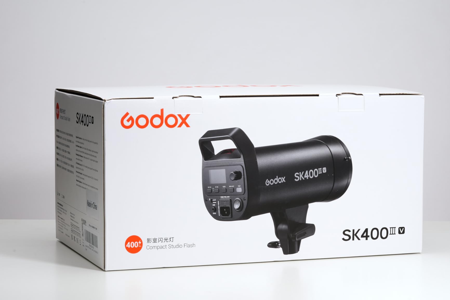 GODOX SK400IIIV (2026 Upgrade) Studio Strobe Light 400Ws GN65, 0.1-1.5s Recycle Time, Bowens Mount, LED Modeling Lamp, 2.4G Wireless Flash customer photo 2