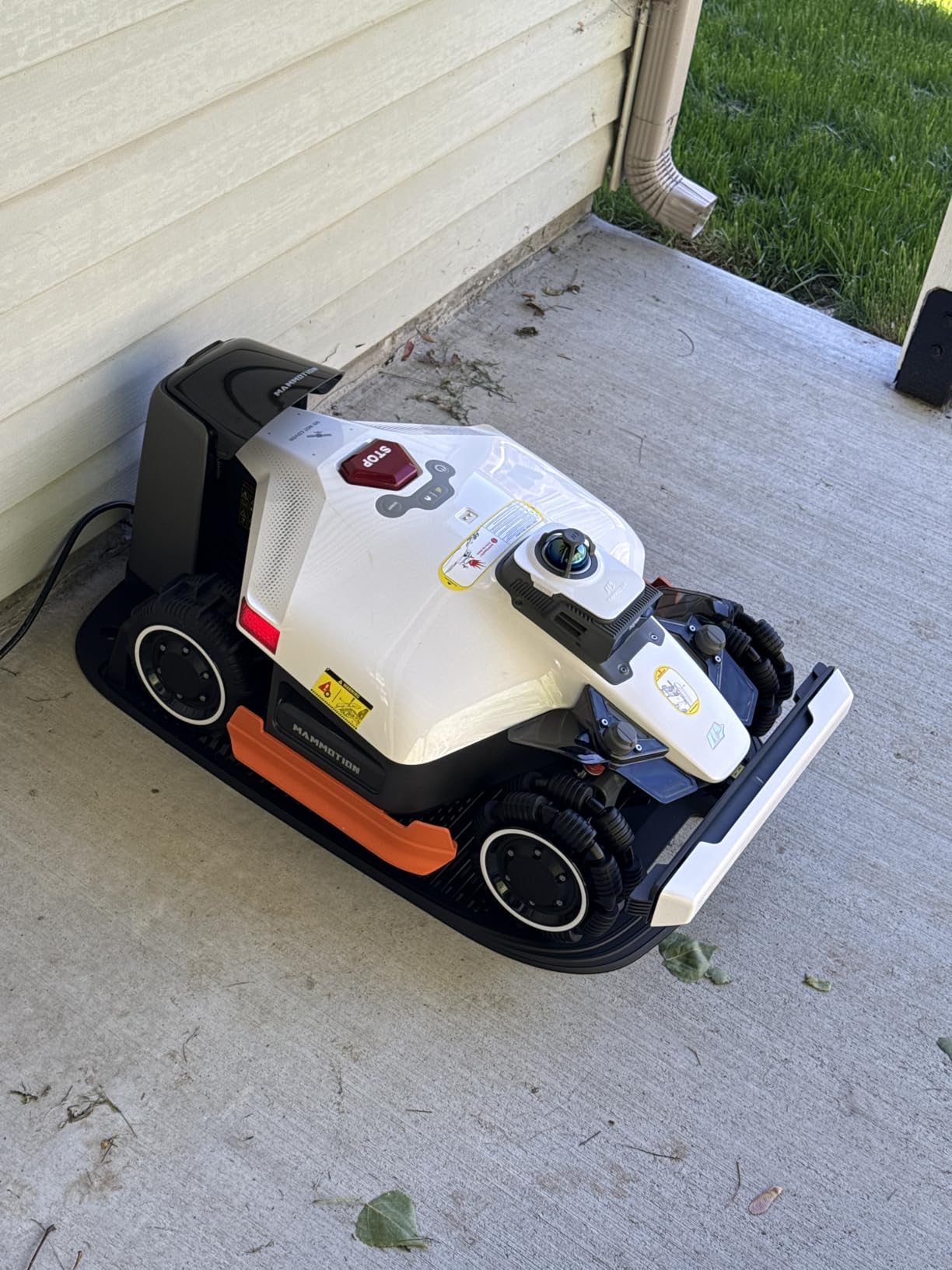 LUBA 3 AWD 5000H Robot Lawn Mower for 1.25 Acres, 360 Degree LiDAR+NetRTK+AI Vision Tri-Fusion Positioning, All-Wheel-Drive for 80% Slopes, 50 Multi-Zone Management, Cutting Height 2.2-4.0 in customer photo 1