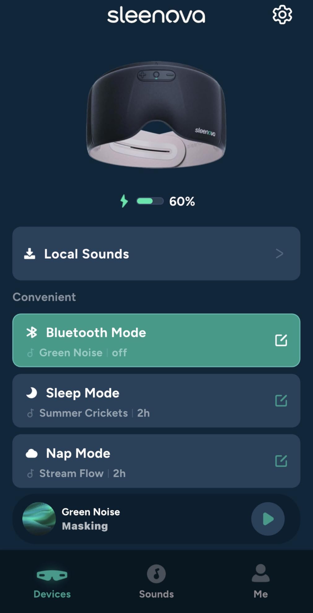 Sleenova Sleep Eye Mask with Bluetooth Headphones - Side Sleeper Optimized with Integrated Offline Audio for Phone-Free Use - 3 Modes for Rest, Nap & Travel customer photo 1