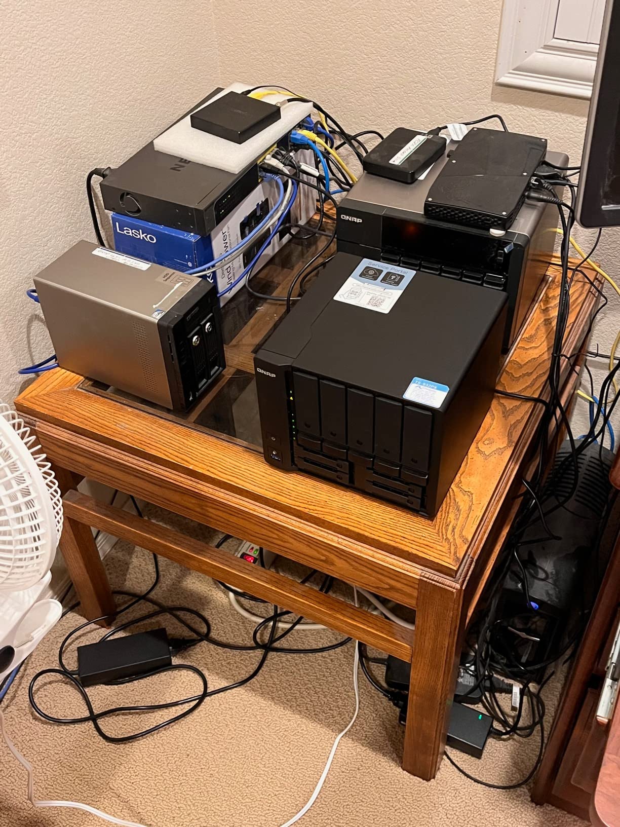 QNAP TS-832PX-4G 8 Bay High-Capacity NAS with 10GbE SFP+ and 2.5GbE customer photo 1