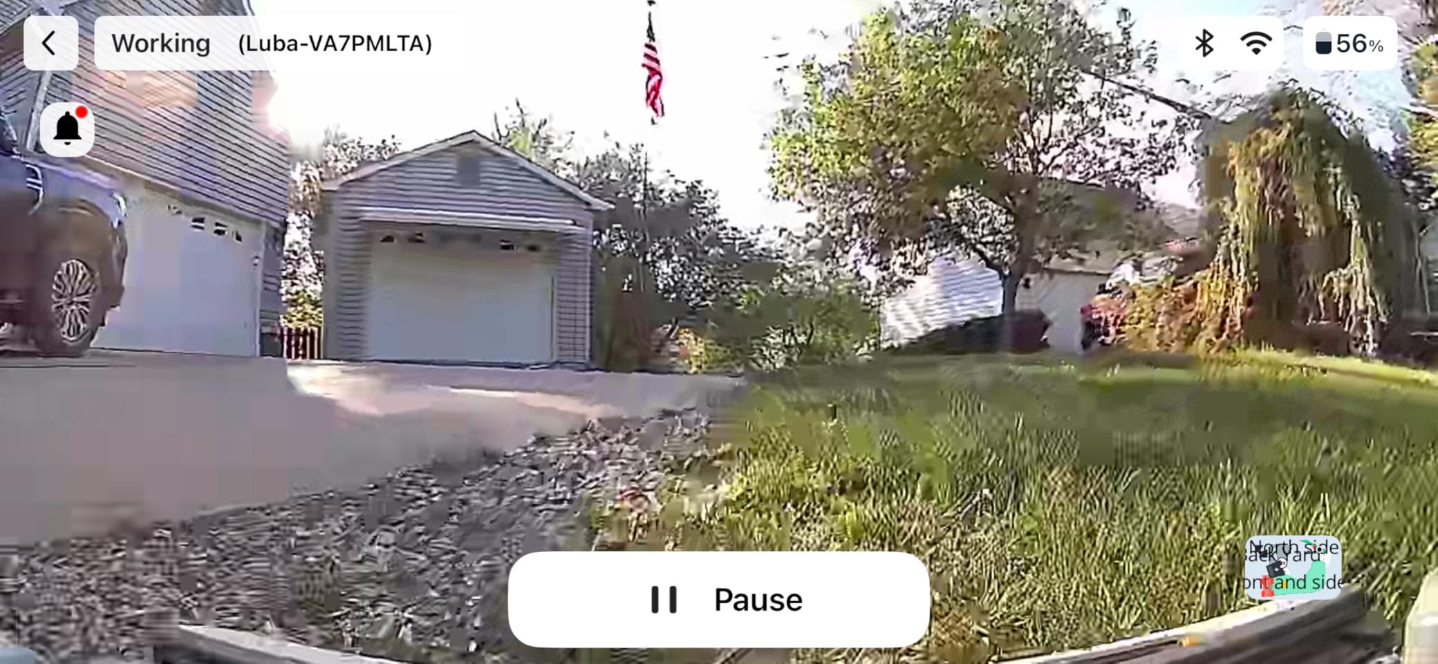 Mammotion LUBA 3 AWD 3000H Robot Lawn Mower with Garage, 0.75 Acre, 360° LiDAR+NetRTK+AI Vision, All-Wheel-Drive for 80% Slopes, 30 Multi-Zone Management, Cutting Height 2.2
