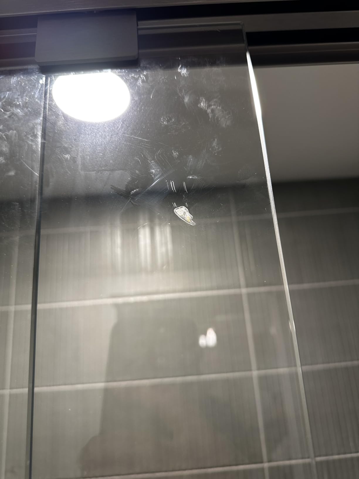 KPUY Frosted Glass Shower Door, 50-60