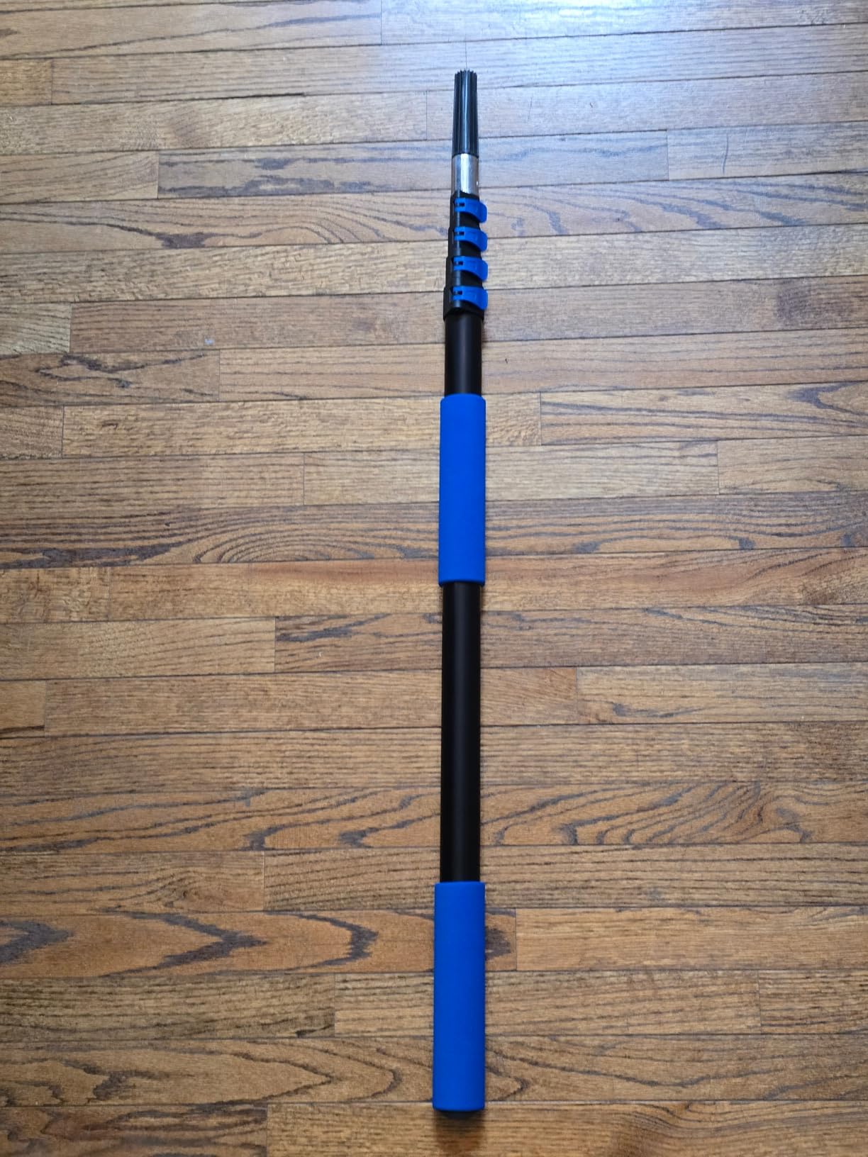 26FT Reach Solar Panel Cleaning Brush Kit with 5-20FT Telescoping Pole, 33FT Hose, 20