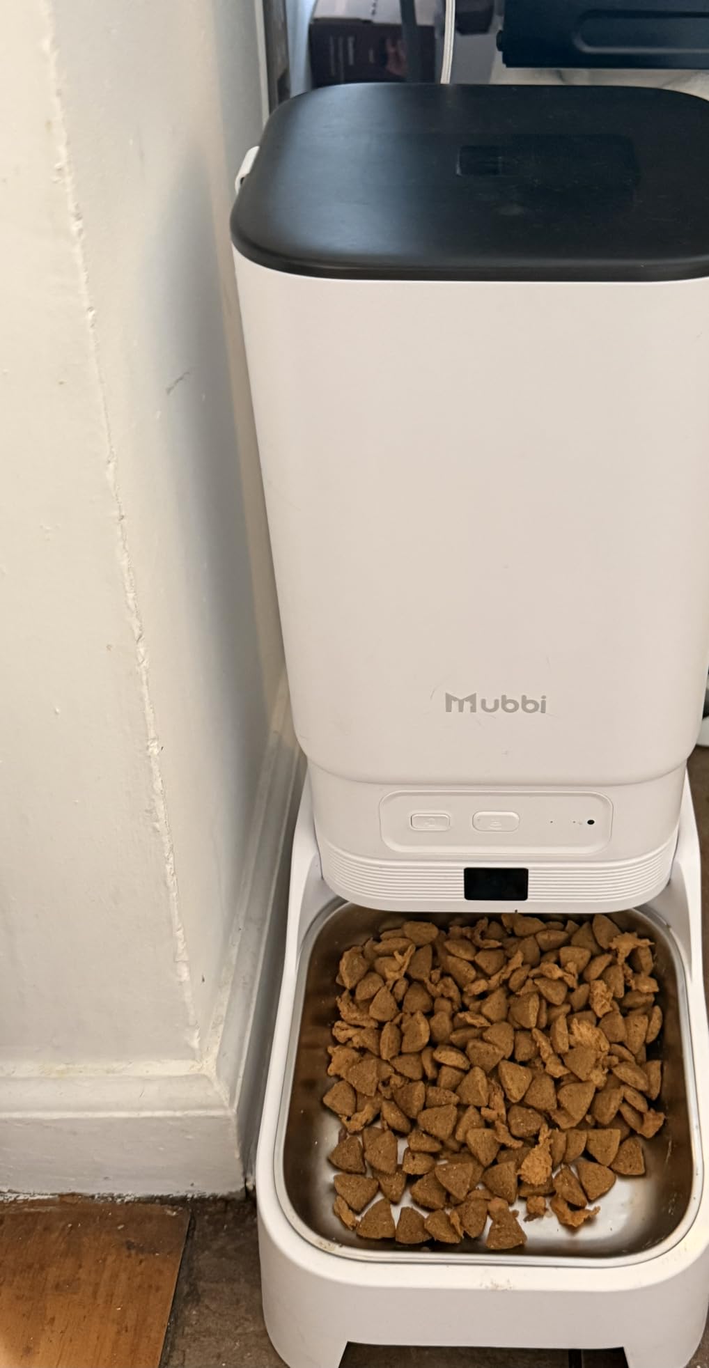 Automatic Cat Feeder with Camera - 5G WiFi Cat Food Dispenser with Night Vision, 7L Dog Feeder Automatic, 1-15 Meals, 1-99 Portions, 2-Way Audio, Jam Free, 10s Voice Recording, Timed Auto Pet Feeder customer photo 2