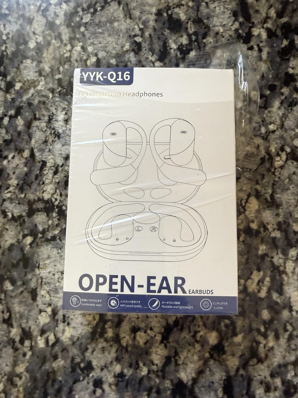Paekole H7 AI Translation Earbuds: Real-Time 2-Way Language Translator Device, No Subscription Over Ear Translating Headphone(198+ Languages) for Face-to-Face & Travel, Audifonos Traductores - Black customer photo 2