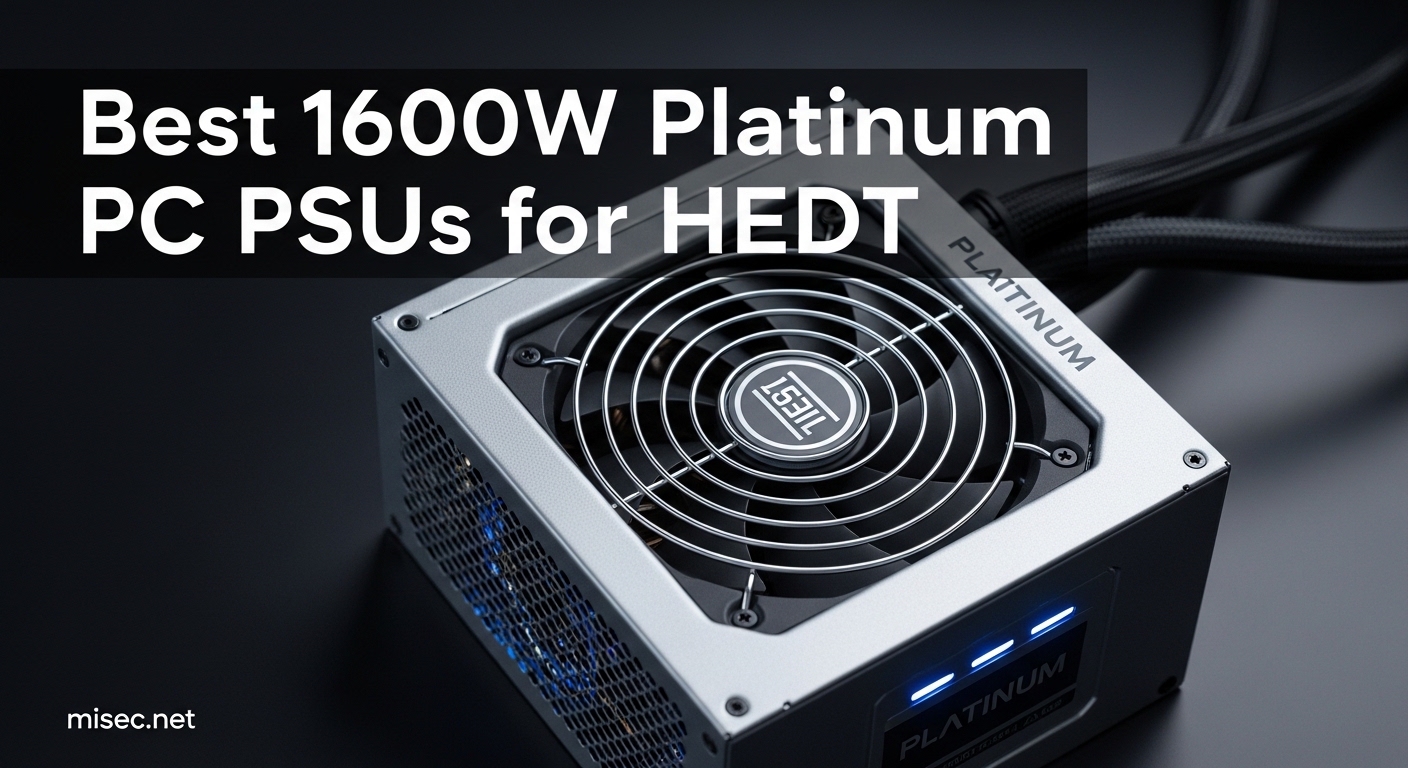 Best 1600W Platinum PC PSUs for HEDT