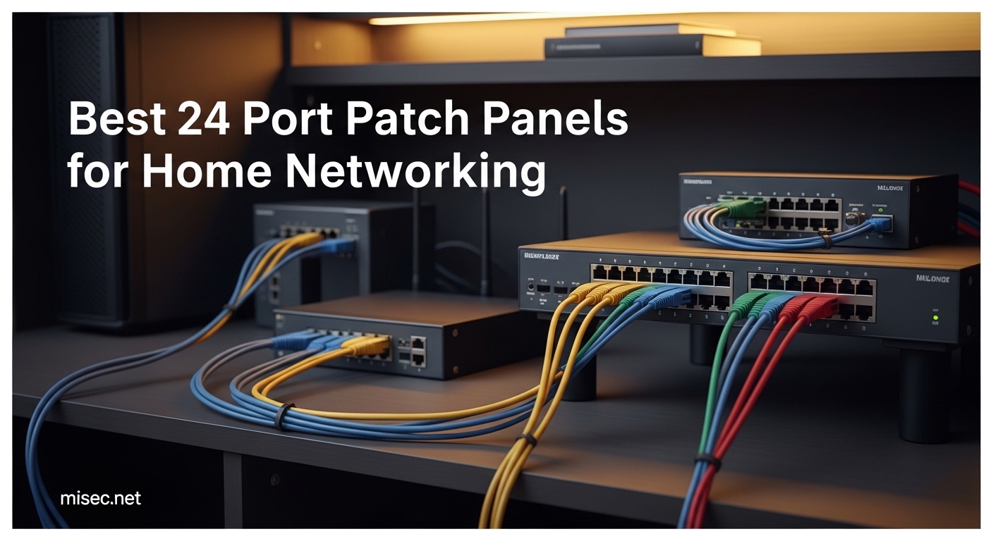 Best 24 Port Patch Panels for Home Networking