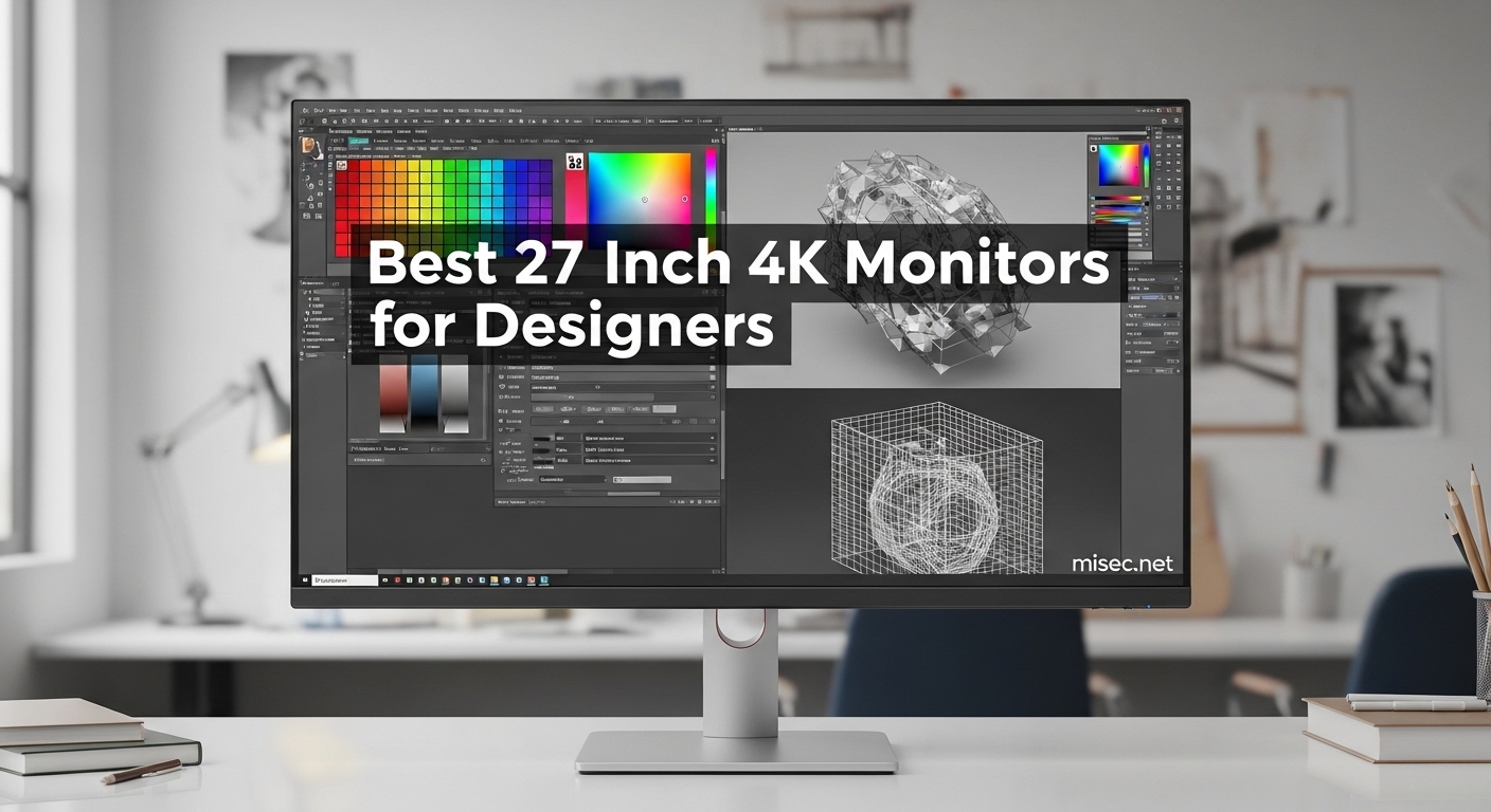 Best 27 Inch 4K Monitors for Designers