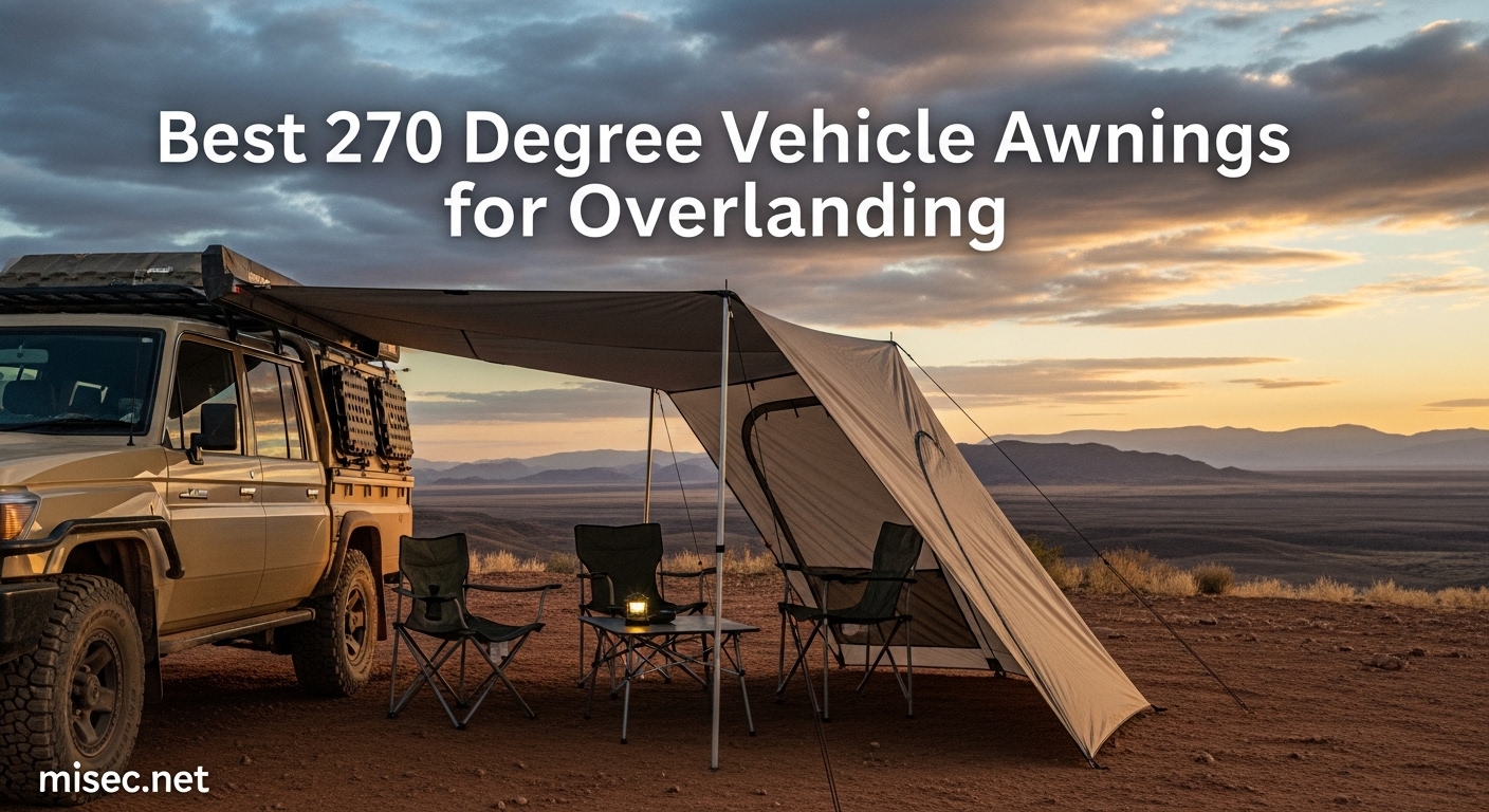 Best 270 Degree Vehicle Awnings for Overlanding