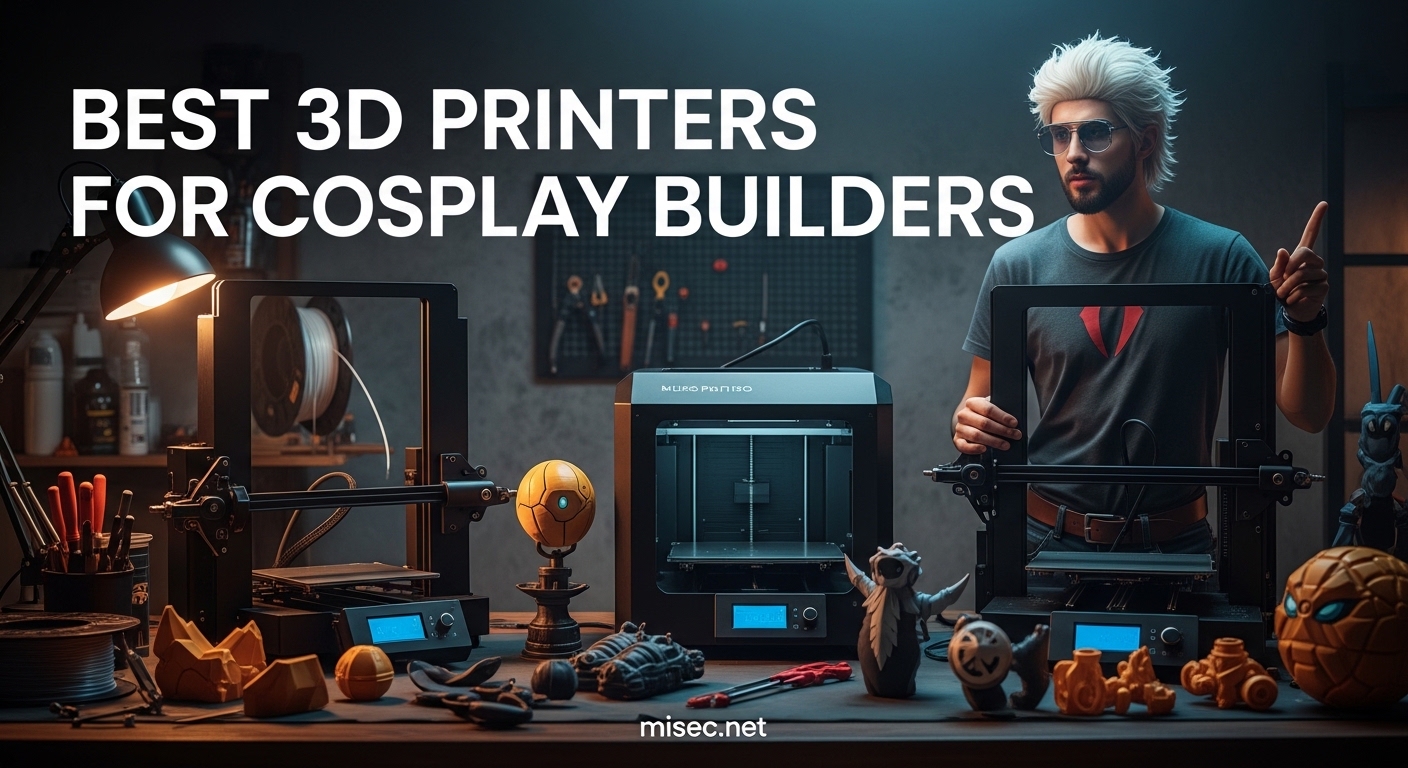 Best 3D Printers for Cosplay Builders