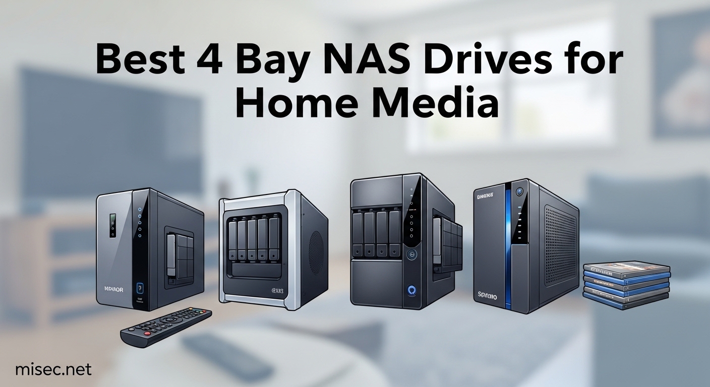 Best 4 Bay NAS Drives for Home Media