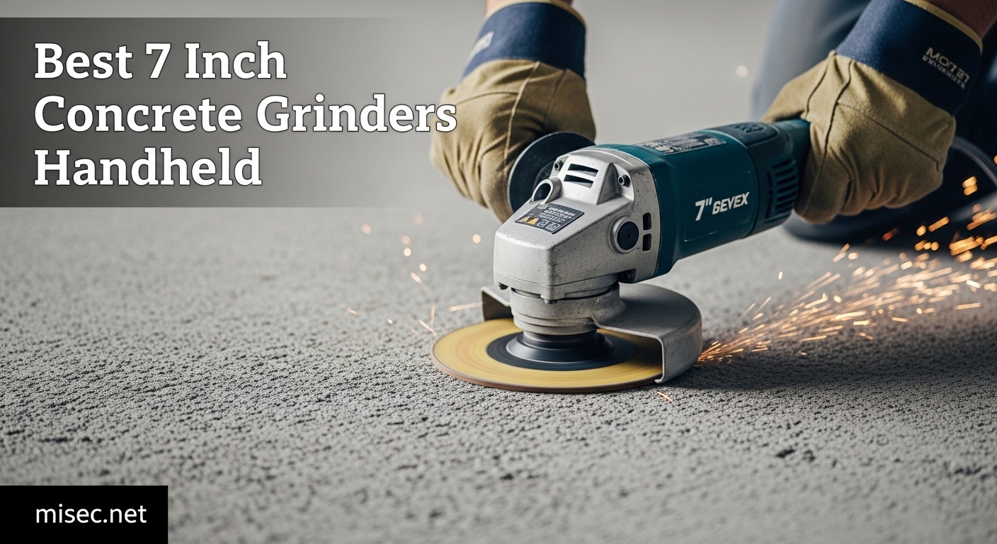 Best 7 Inch Concrete Grinders Handheld