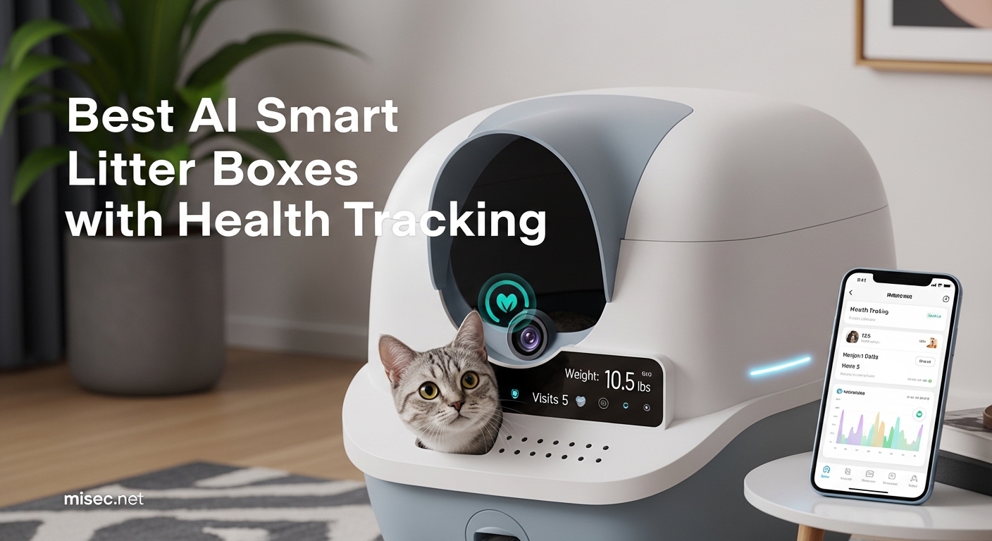 Best AI Smart Litter Boxes with Health Tracking