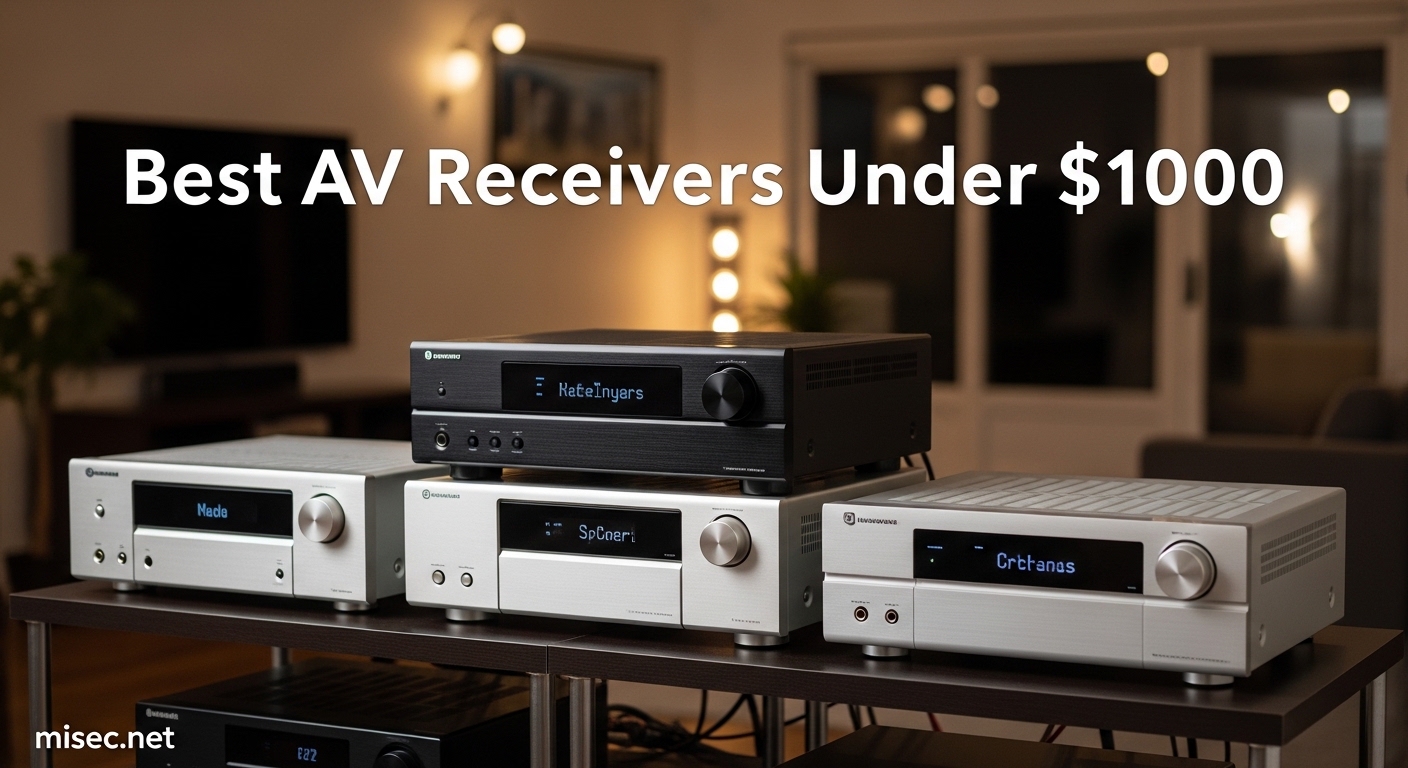 Best AV Receivers Under $1000