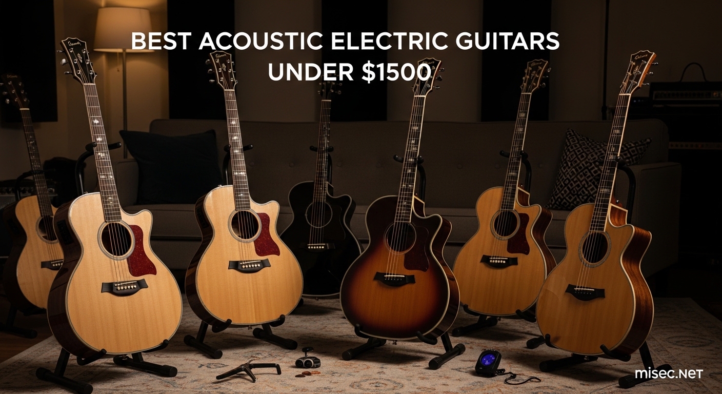 Best Acoustic Electric Guitars Under $1500
