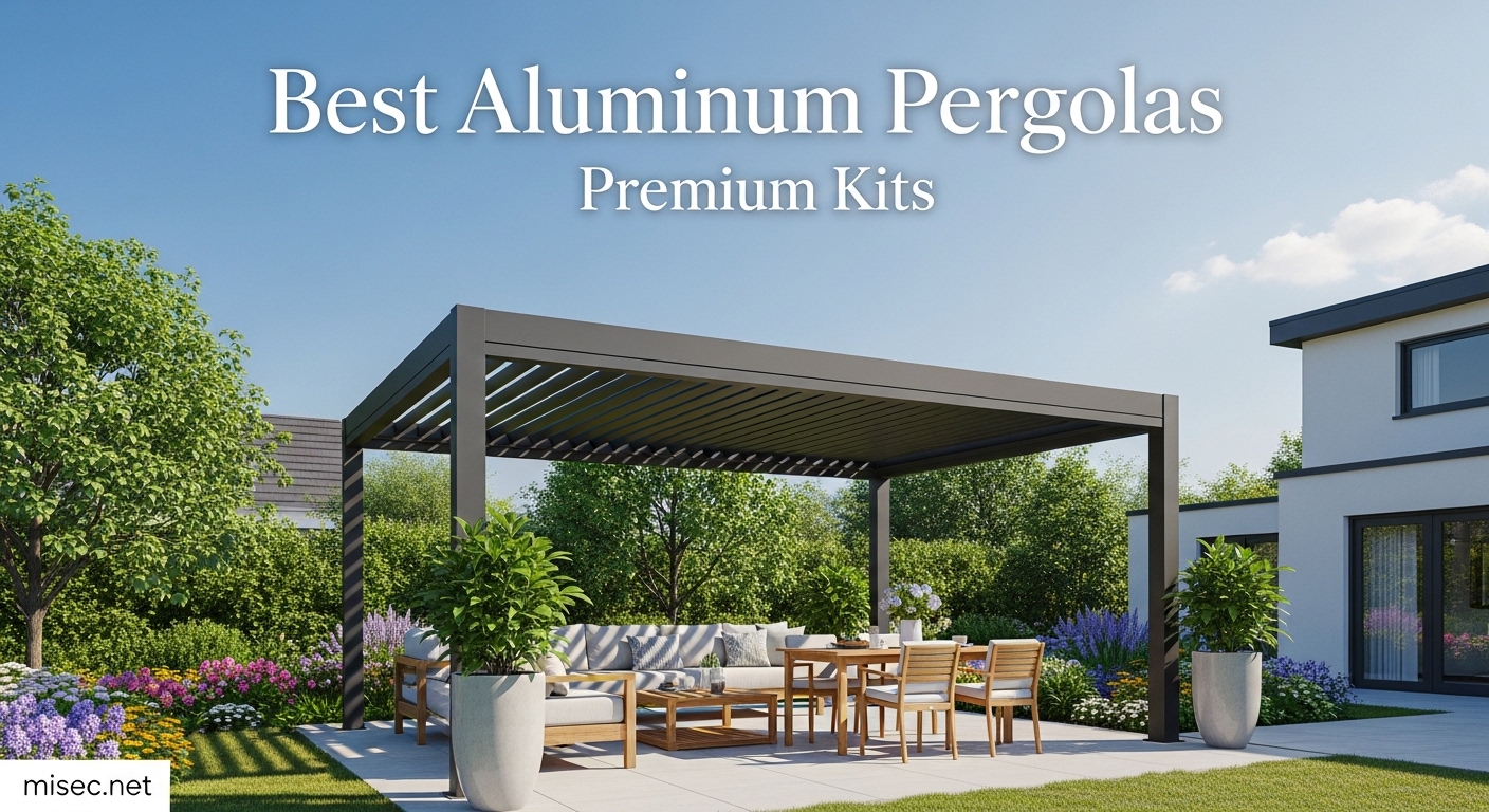 Best Aluminum Pergolas Premium Kits