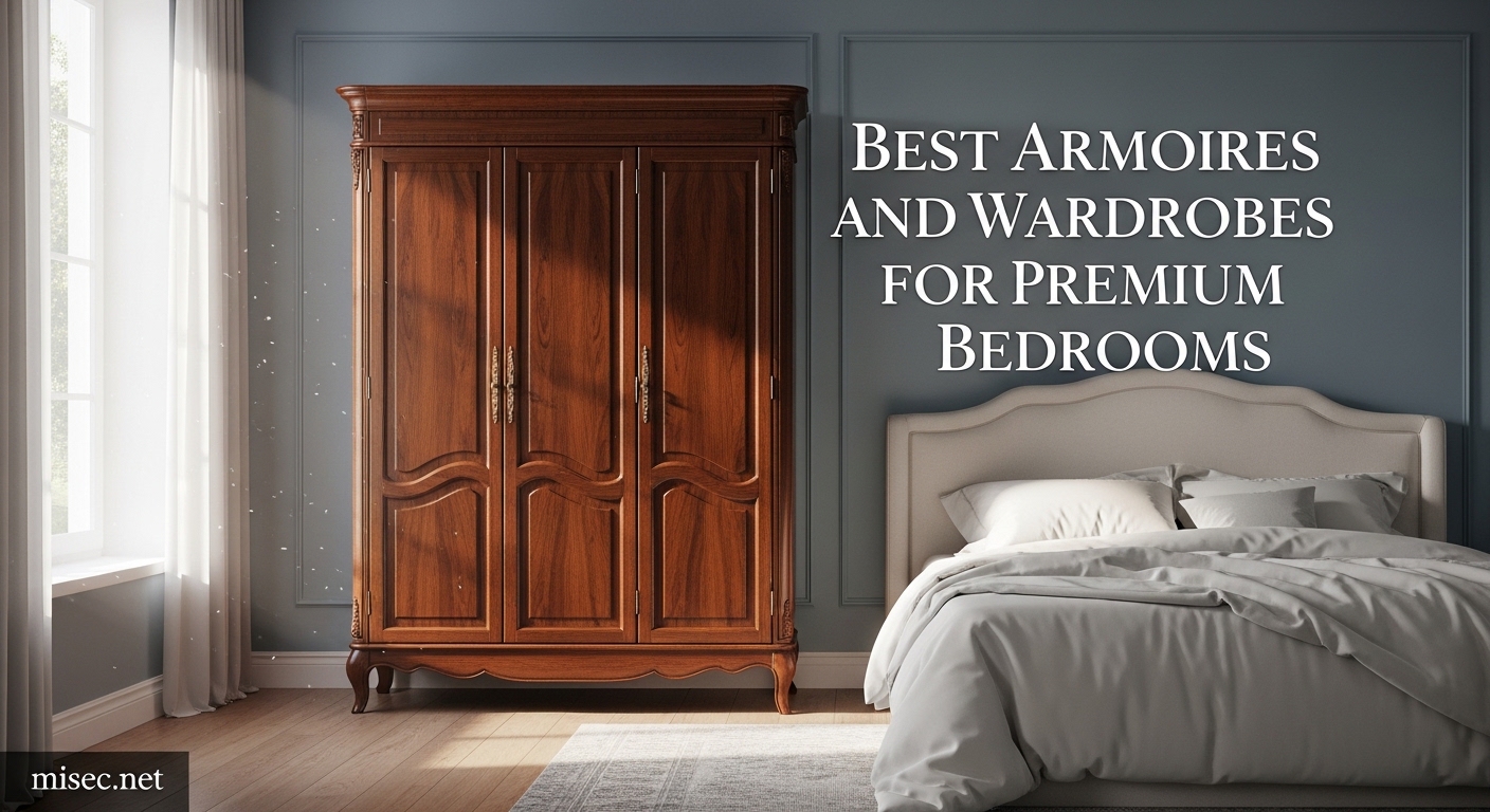 Best Armoires and Wardrobes for Premium Bedrooms
