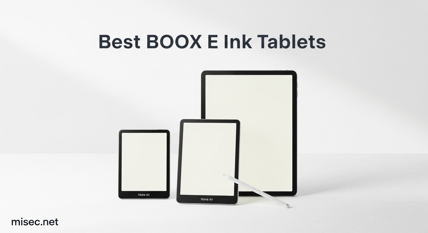 Best BOOX E Ink Tablets