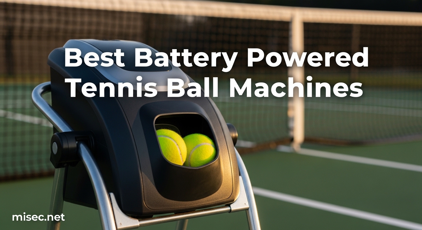 Best Battery Powered Tennis Ball Machines