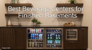Best Beverage Centers for Finished Basements