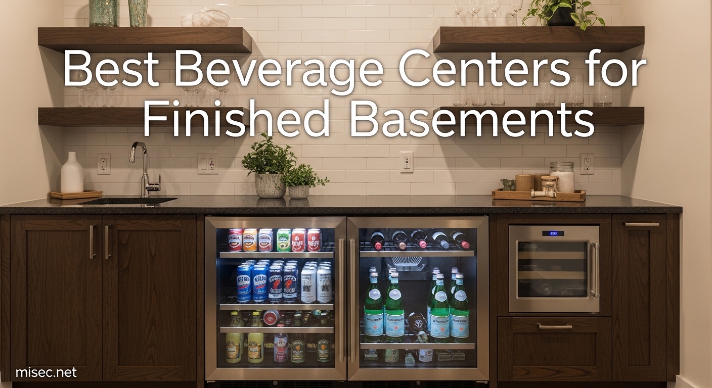 Best Beverage Centers for Finished Basements