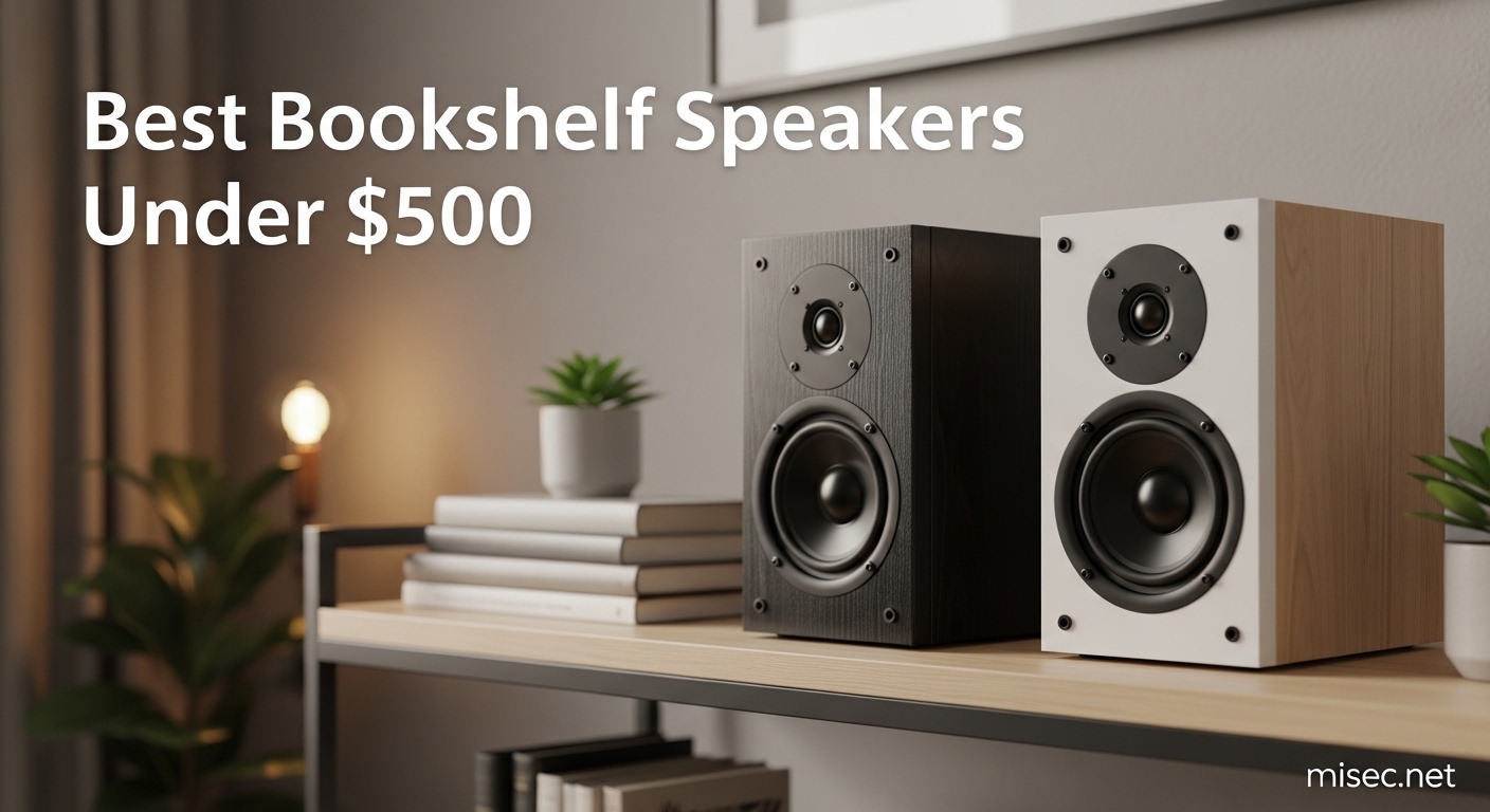 Best Bookshelf Speakers Under $500
