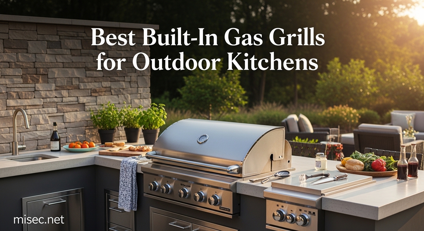 Best Built In Gas Grills for Outdoor Kitchens