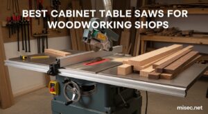 Best Cabinet Table Saws for Woodworking Shops