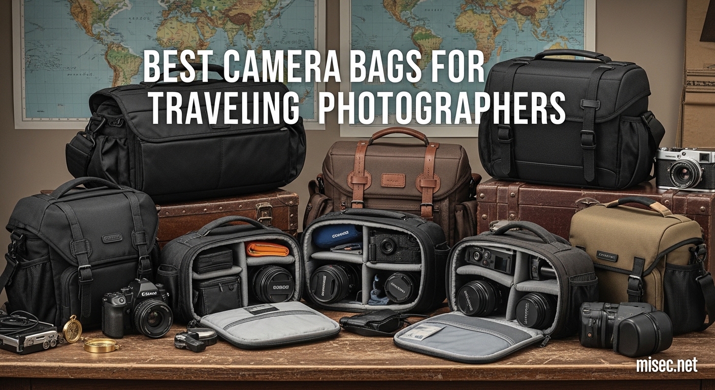 Best Camera Bags for Traveling Photographers
